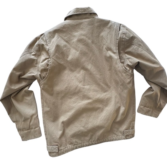 GAP Kids Tan Canvas Chore Jacket w/ Quilted Lining (XXL) Workwear - Picture 4 of 13